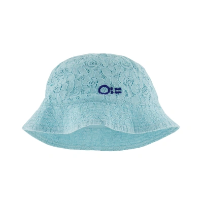 Oii Blue Gunilla Lace Bucket Hat
