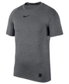 Nike Men's Pro Dri-fit Fitted T-shirt In Carbon Heather