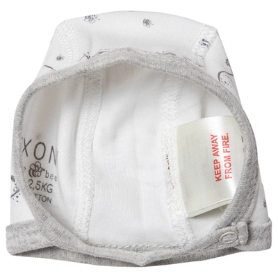 Fixoni Kids' Little Bee Newborn Hat Off-white
