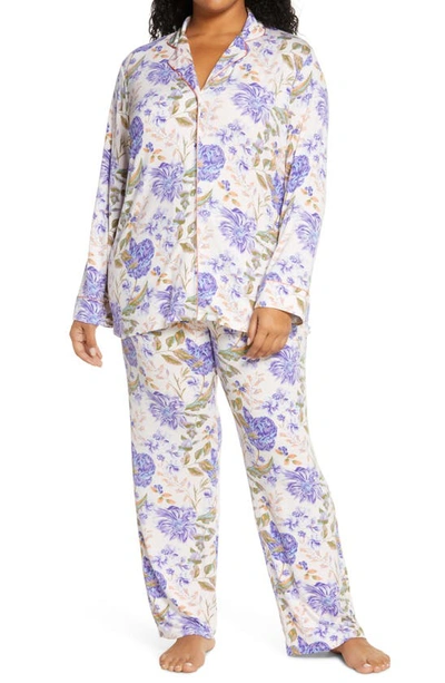 Nordstrom Lingerie Moonlight Pajamas In Pink Ice Secret Garden