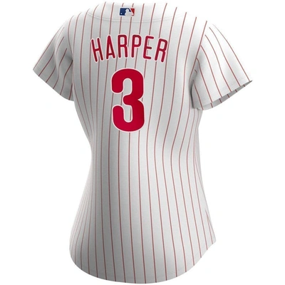 Nike Bryce Harper White Philadelphia Phillies Home Replica Player Jersey