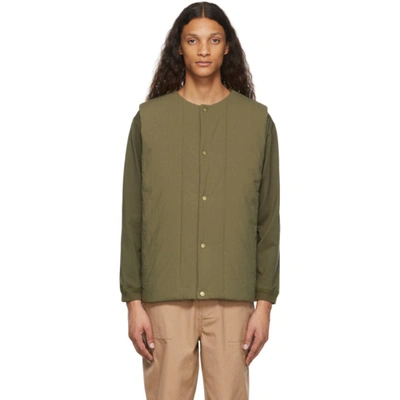 Satta Khaki Dojo Vest In Olive