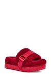 Ugg Women's Fluffita Slippers In Ribbon Red