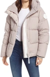 Canada Goose Junction 750 Fill Power Down Packable Parka In Lucent Rose