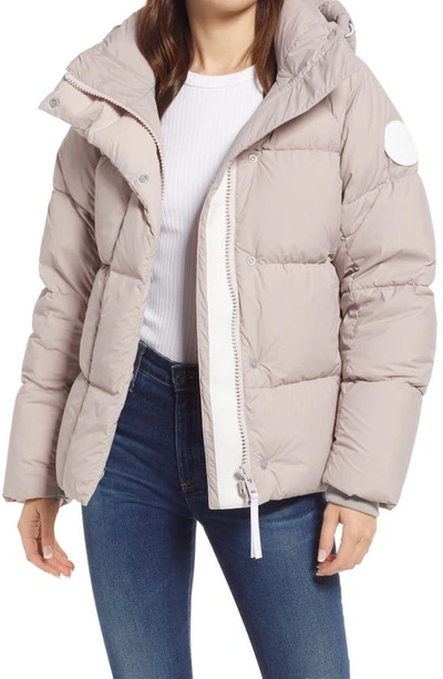 Canada Goose Junction 750 Fill Power Down Packable Parka In Lucent Rose