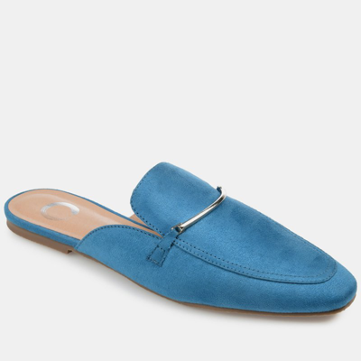 Journee Collection Collection Women's Ameena Mule In Blue