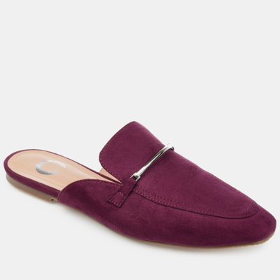 Journee Collection Women's Ameena Mules In Purple