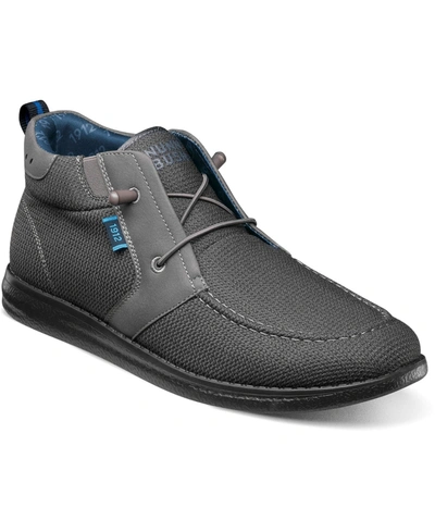 Nunn Bush Men's Brewski Moccasin Toe Chukka Boots Men's Shoes In Dark Gray