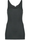 James Perse Basic Tank Top In Grey
