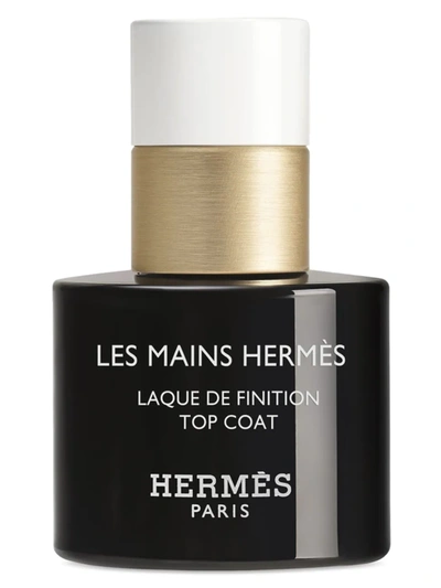 Hermes Women's Les Mains Hermès Top Coat In Black
