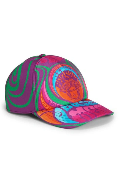 VERSACE メデューサ ベースボールキャップ ピンク 38531357_1?w=400