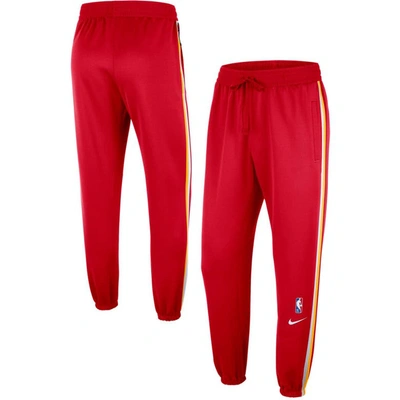 Nike Men's Red Toronto Raptors 75th Anniversary Showtime On Court Performance Trousers