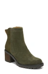 Zodiac Greyson Booties In Dark Olive