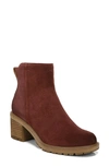 Zodiac Greyson Booties In Wine