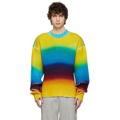Agr Multicolor Hand-spray Sweater