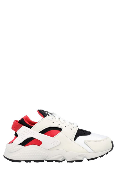 Nike Air Huarache Sneakers In Summit White/university Red