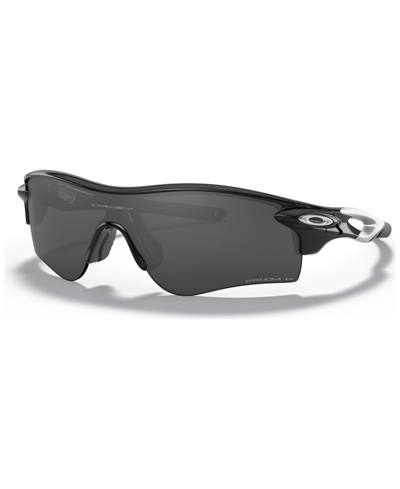 Oakley Men's Polarized Low Bridge Fit Sunglasses, Oo9206 Radarlock Path 38 In Prizm Black Polarized