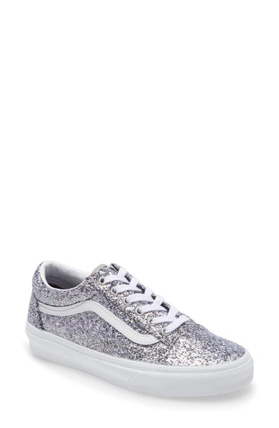 Vans Authentic Shiny Party Sneakers In Silver | ModeSens