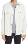 Frame Men's 2-pocket Micro-corduroy Sport Shirt In Cream