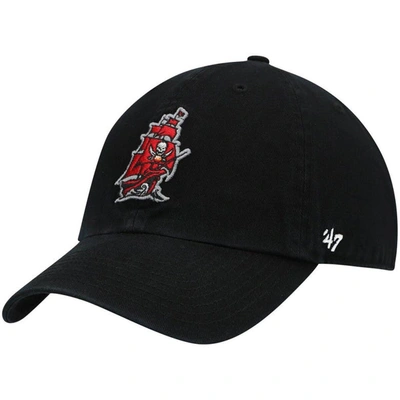 47 ' Black Tampa Bay Buccaneers Clean Up Alternate Adjustable Hat