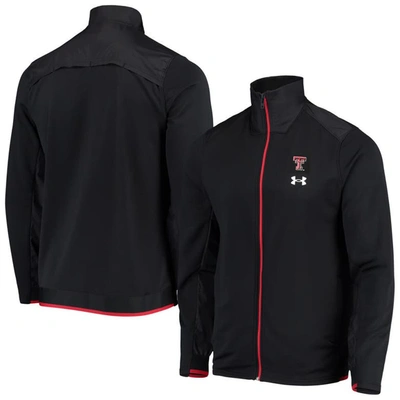 Under Armour Black Texas Tech Red Raiders 2021 Sideline Command Full-zip Jacket