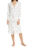 Honeydew Intimates Honeydew Lounge Pro Hooded Robe In Ivory Snowflakes