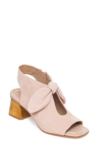 Bernardo Women's Lizzie Suede Sandal Bootie In Beige