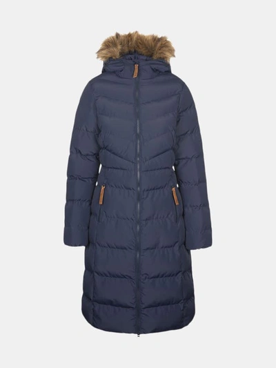 Trespass Womens/ladies Audrey Padded Jacket (navy) In Blue