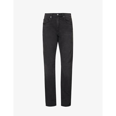 Frame Mens Fade To Grey L'homme Slim-fit Stretch-denim Jeans