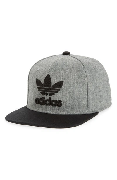 Adidas Originals Trefoil Chain Snapback Baseball Cap - Grey