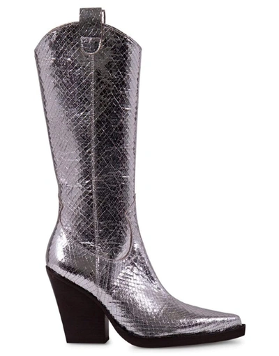 Paris Texas Vegas Boot In Silver