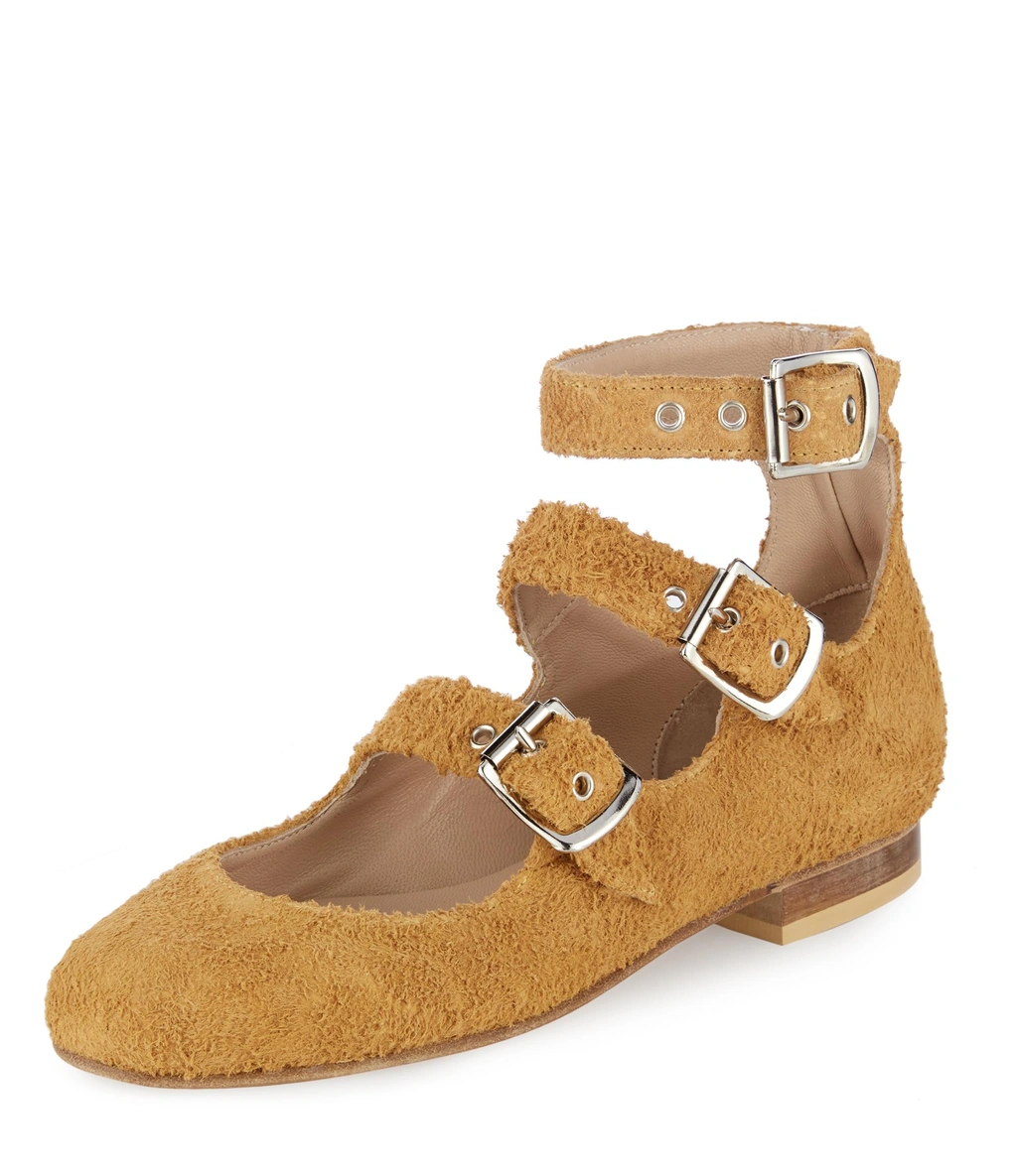 Vivienne Westwood Roman Three Straps Desert Suede | ModeSens