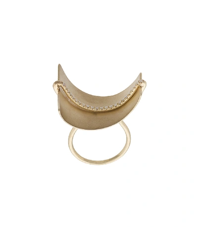 Wasson Fine Gold Aligned Sail Ring