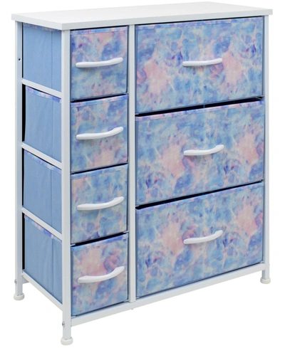 Sorbus 7-drawers Chest Dresser In Tie Dye