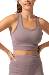 Threads 4 Thought Lunette Sports Bra In Mvdst