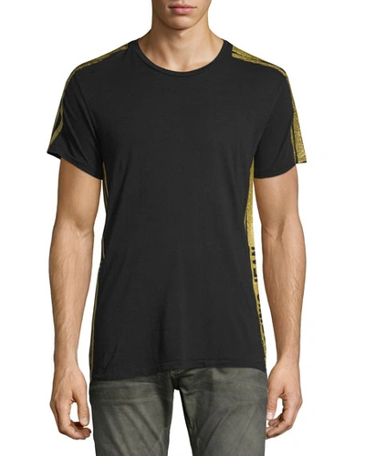 Robin's Jean Gold-striped Short-sleeve T-shirt