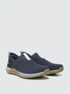 Ryka Echo Knit Sneakers In Blue Ink Stretch Fabric
