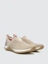 Ryka Echo Knit Sneakers In Taupe Brown