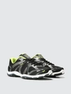 Ryka Influence Training Sneaker In Black/green/grey