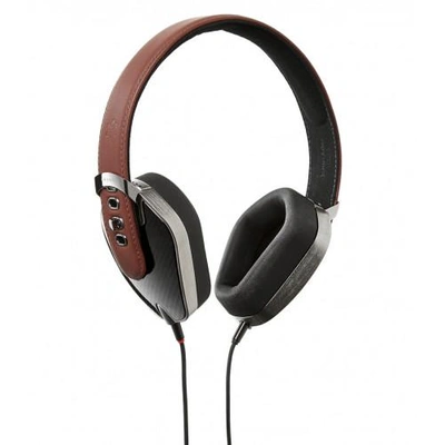 Pryma Logo Embossed Over-ear Headphones In Red