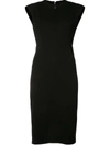 Akris Punto Women's Essentials Jersey Cap-sleeve Sheath In Black