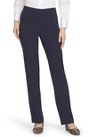 Lafayette 148 Barrow Stretch-wool Pants In Ink