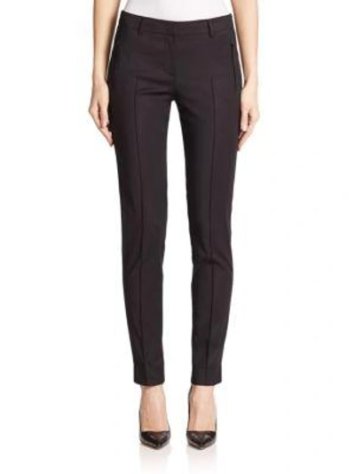 Akris Punto Women's Elements Cotton Techno Fabia Pants In Black