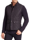 Barbour Lowerdale Quilted Vest In Navy