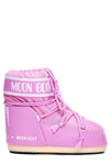 Moon Boot Pink Icon Low Snow Boots In Pink & Purple