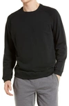 Public Rec Weekend Crewneck Sweatshirt In Black