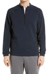 Public Rec Weekend Half Zip Pullover In Stone Navy