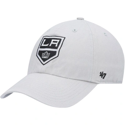 47 ' Gray Los Angeles Kings Clean Up Adjustable Hat