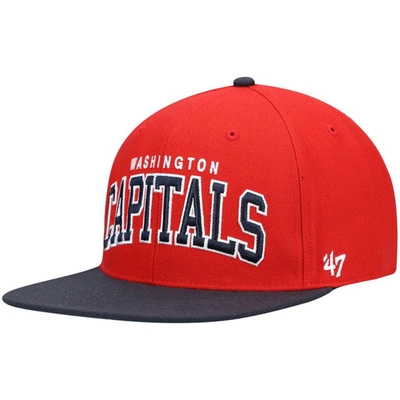 47 ' Red Washington Capitals Captain Snapback Hat