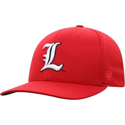 Top Of The World Red Louisville Cardinals Reflex Logo Flex Hat